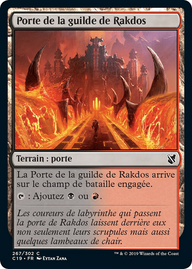 Porte de la guilde de Rakdos — Commander 2019 — Magic: The Gathering