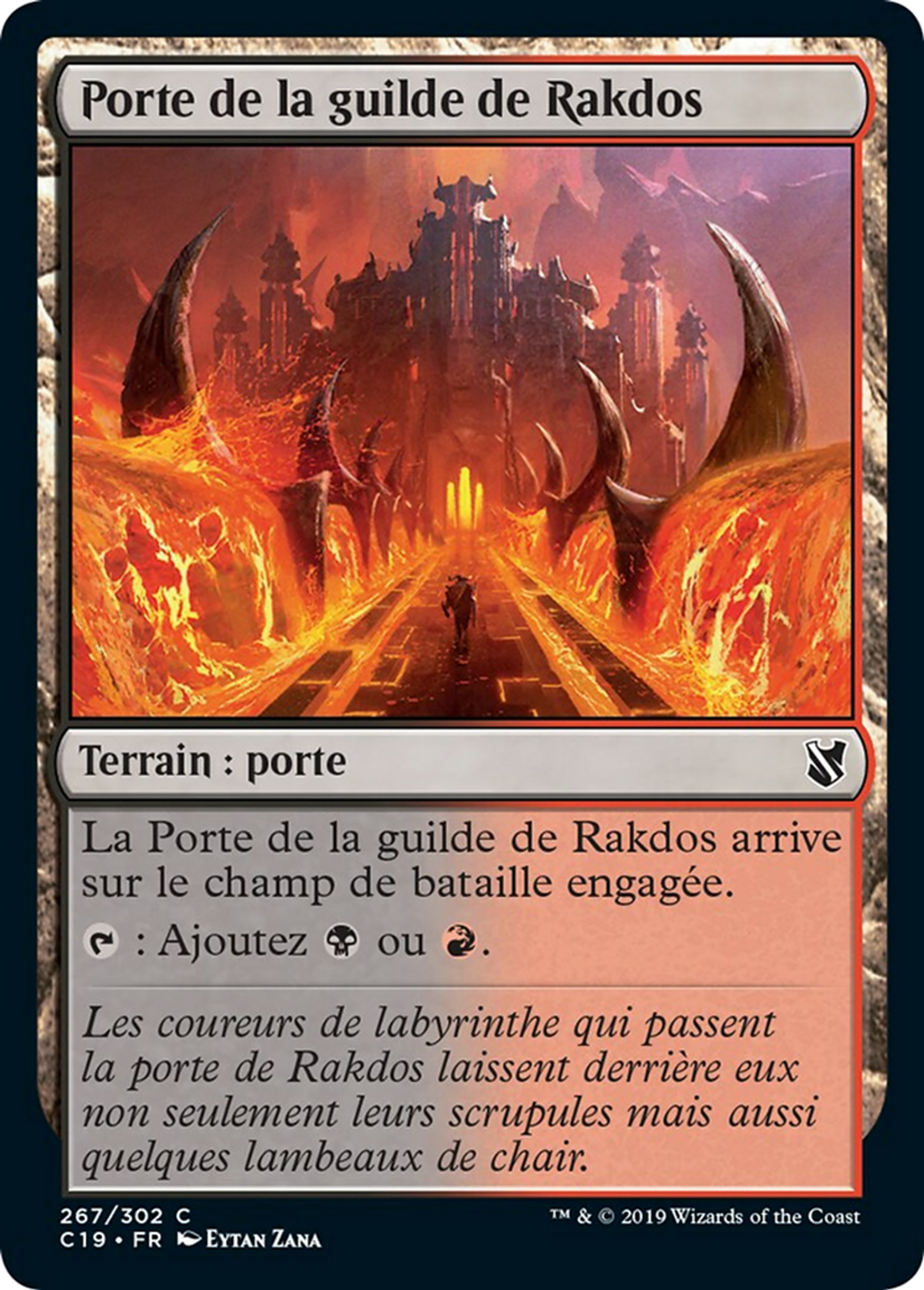 Porte de la guilde de Rakdos — Commander 2019 — Magic: The Gathering
