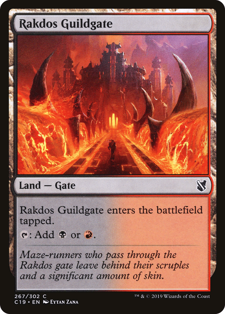 Rakdos Guildgate — Commander 2019 — Magic: The Gathering