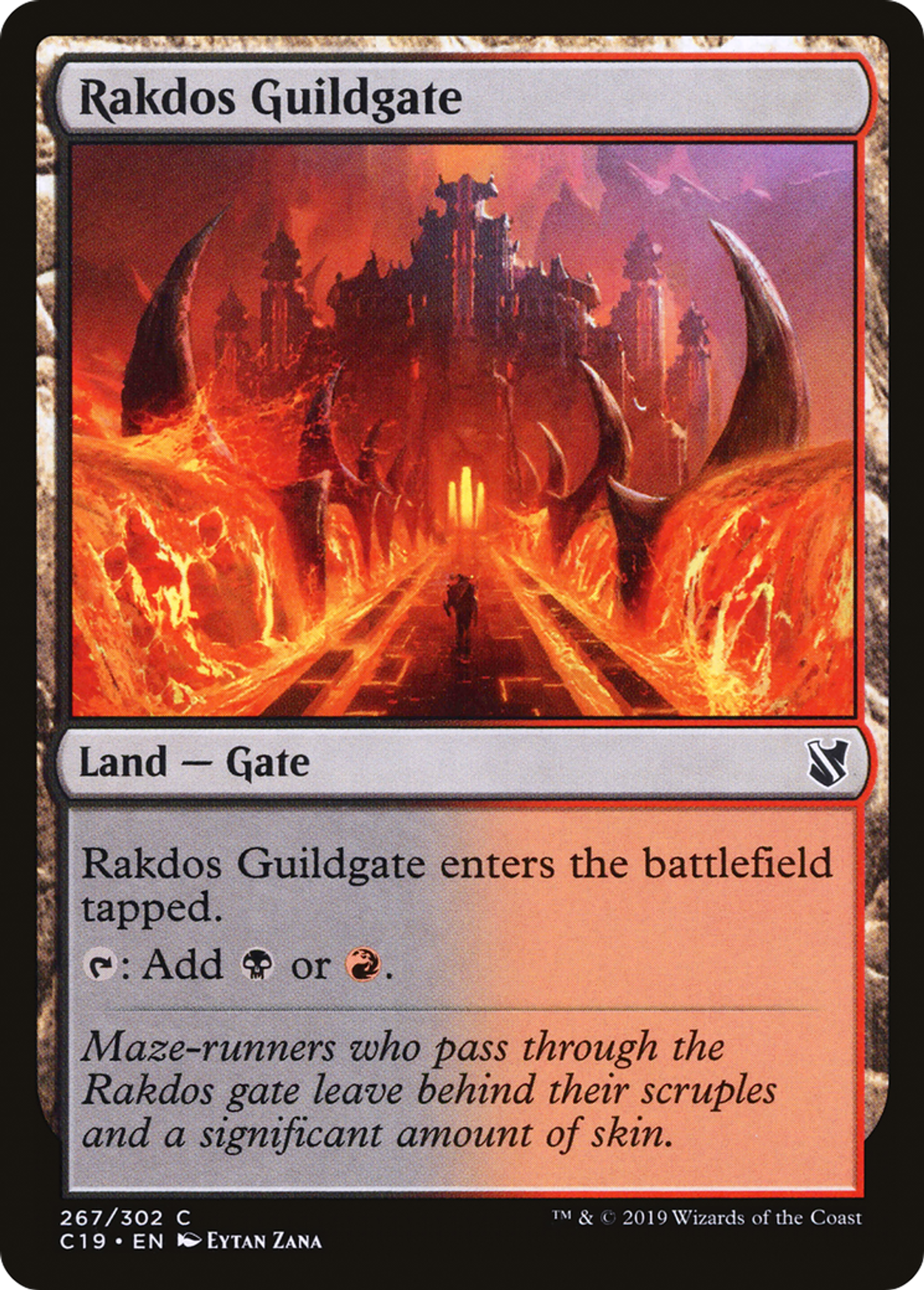 Rakdos Guildgate — Commander 2019 — Magic: The Gathering