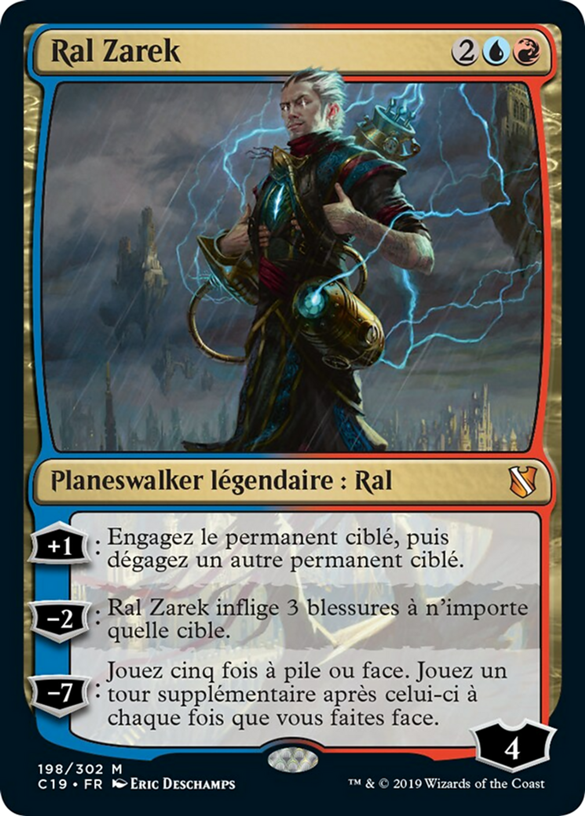 Ral Zarek — Commander 2019 — Magic: The Gathering