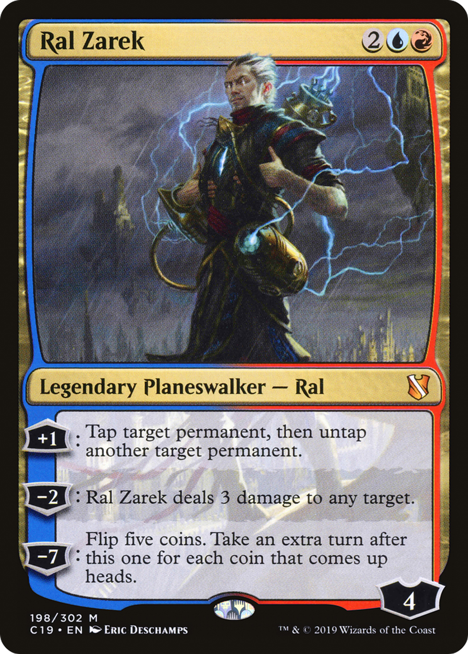 Ral Zarek — Commander 2019 — Magic: The Gathering