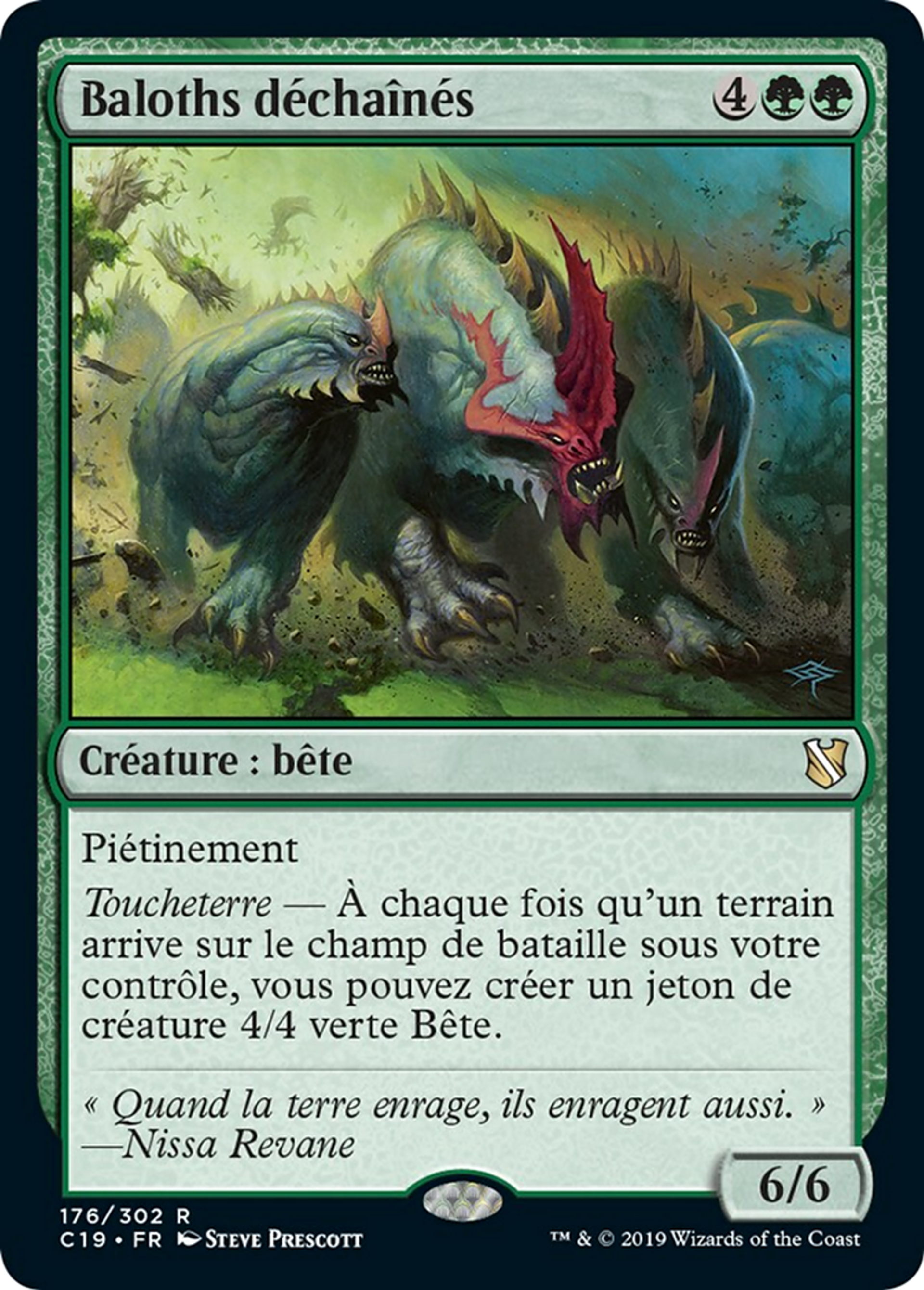 Baloths déchaînés — Commander 2019 — Magic: The Gathering