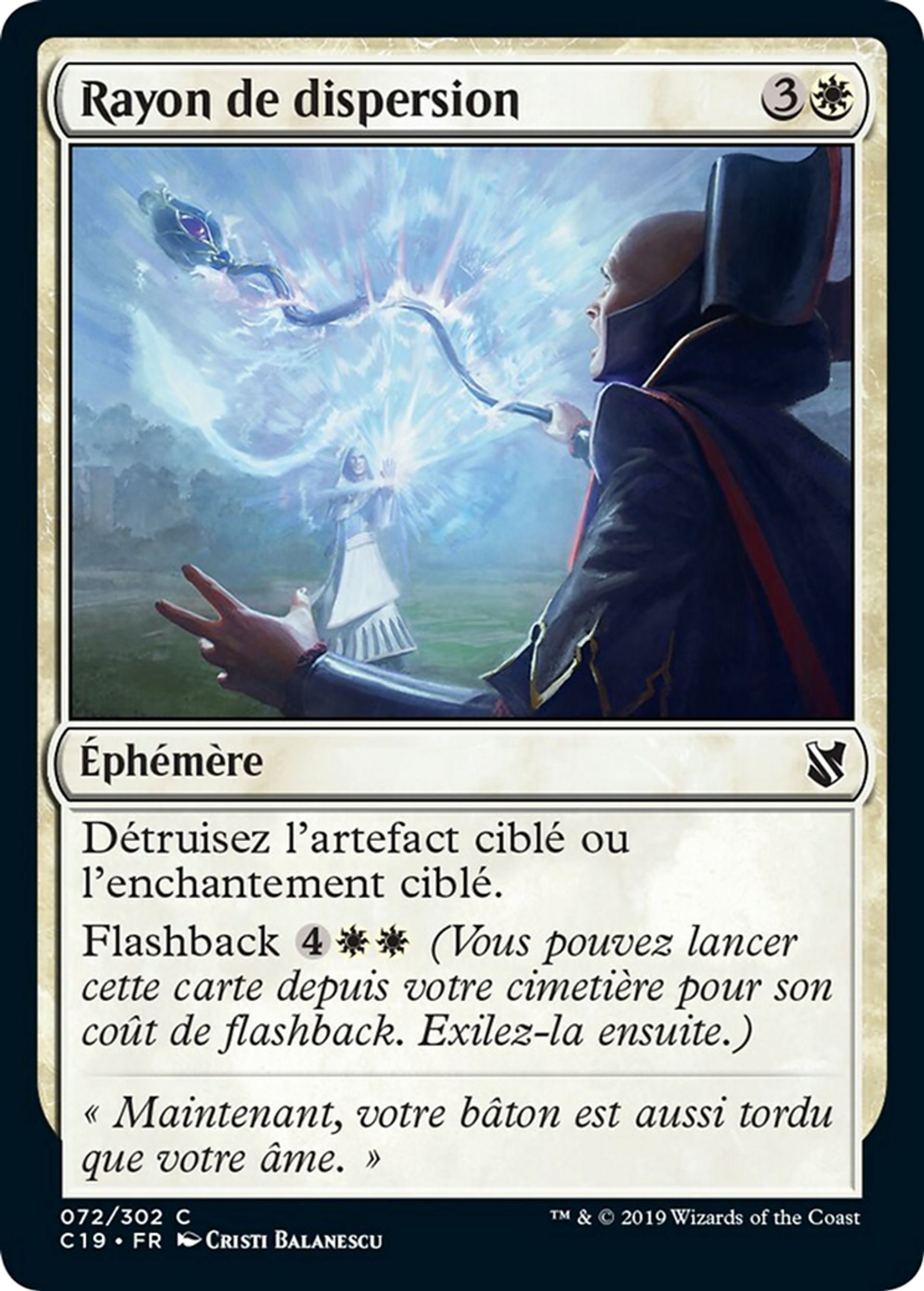 Rayon de dispersion — Commander 2019 — Magic: The Gathering