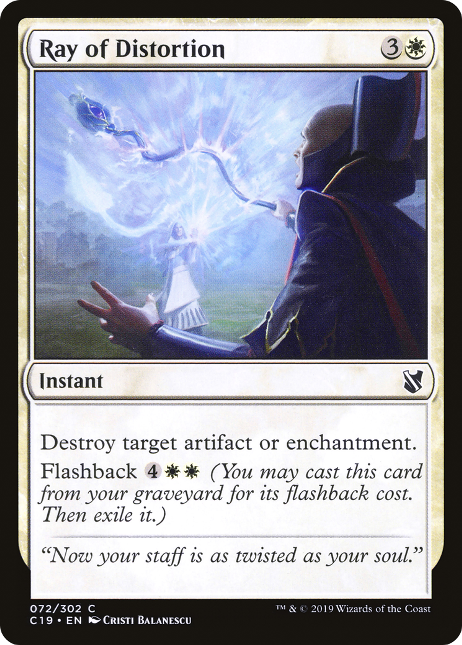 Ray of Distortion — Commander 2019 — Magic: The Gathering