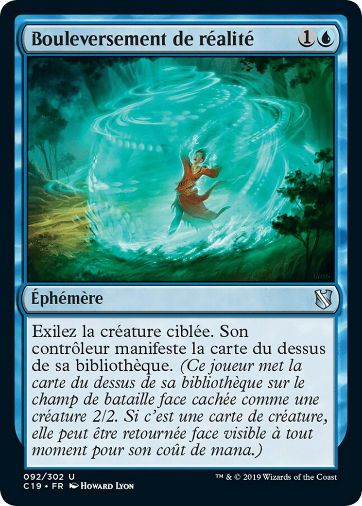 Bouleversement de réalité — Commander 2019 — Magic: The Gathering