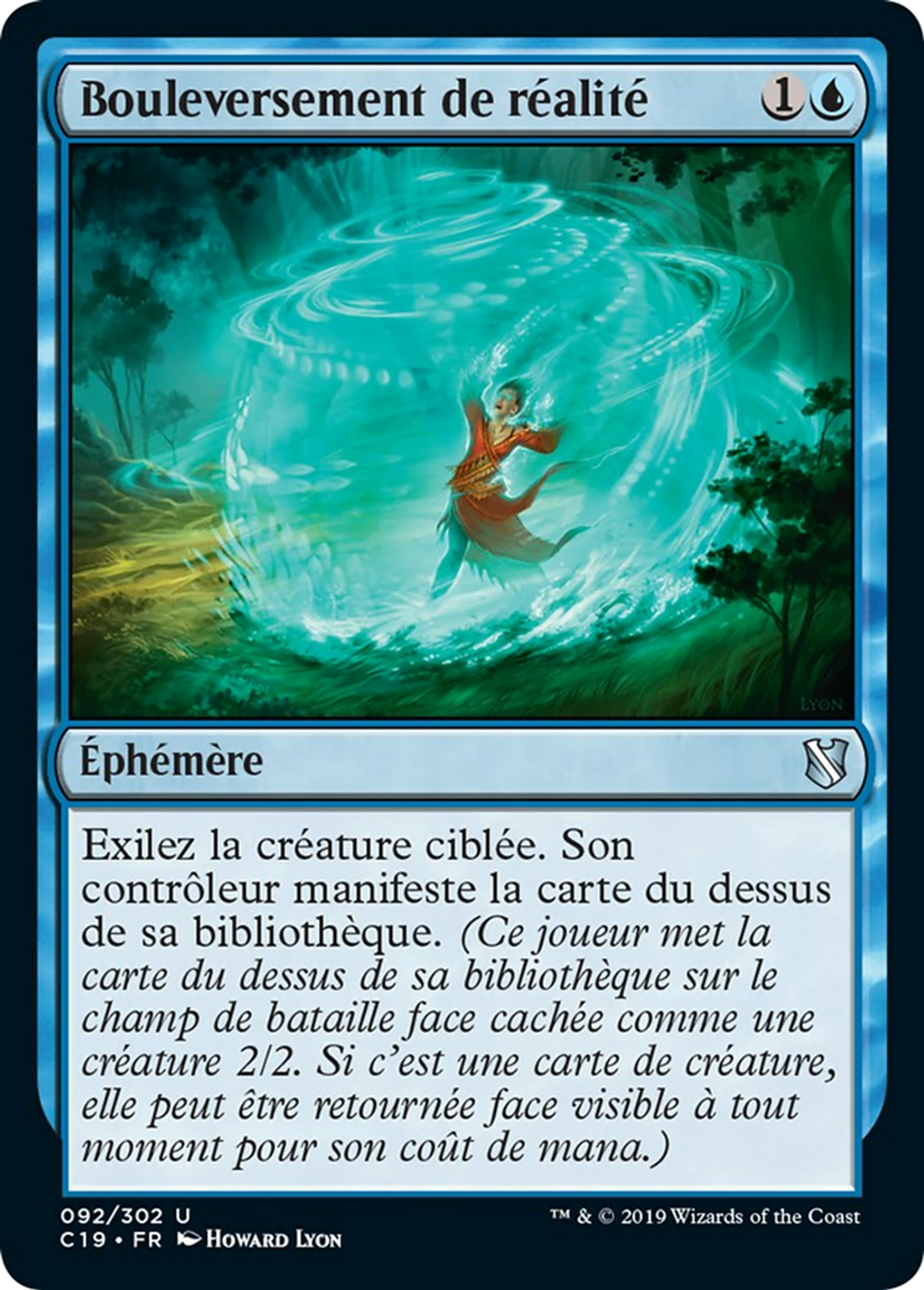 Bouleversement de réalité — Commander 2019 — Magic: The Gathering