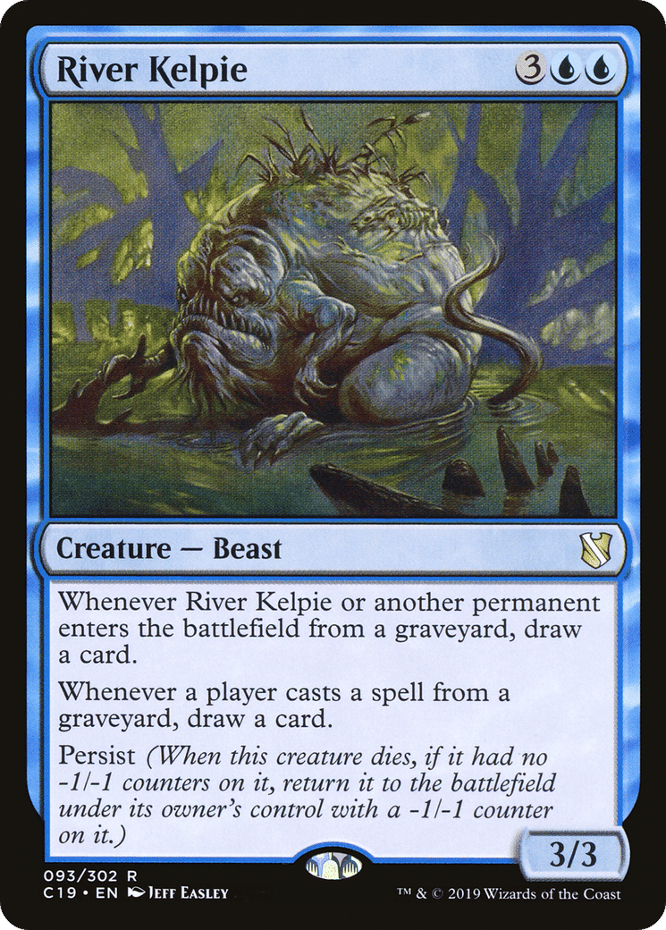 River Kelpie — Commander 2019 — Magic: The Gathering
