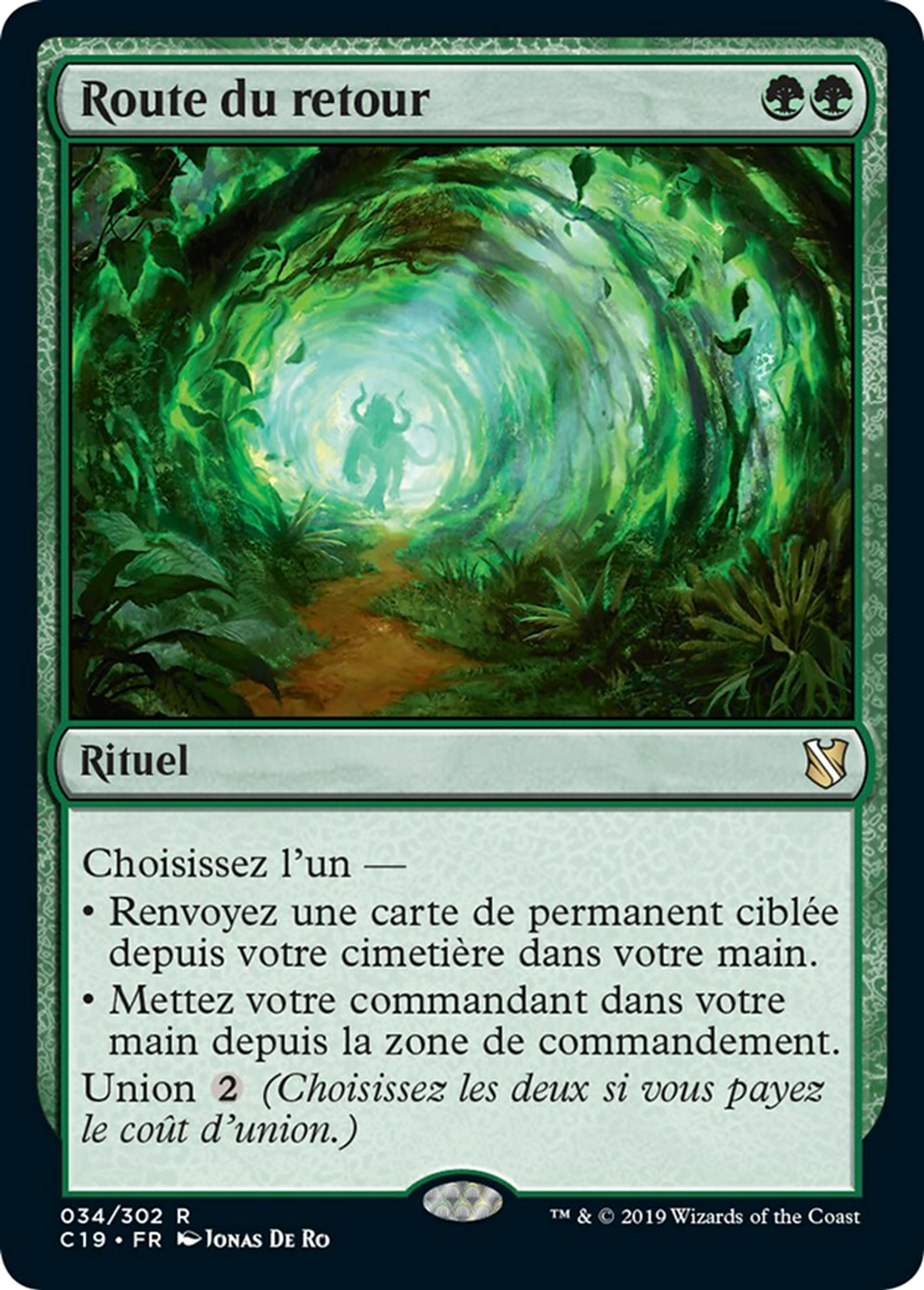 Route du retour — Commander 2019 — Magic: The Gathering