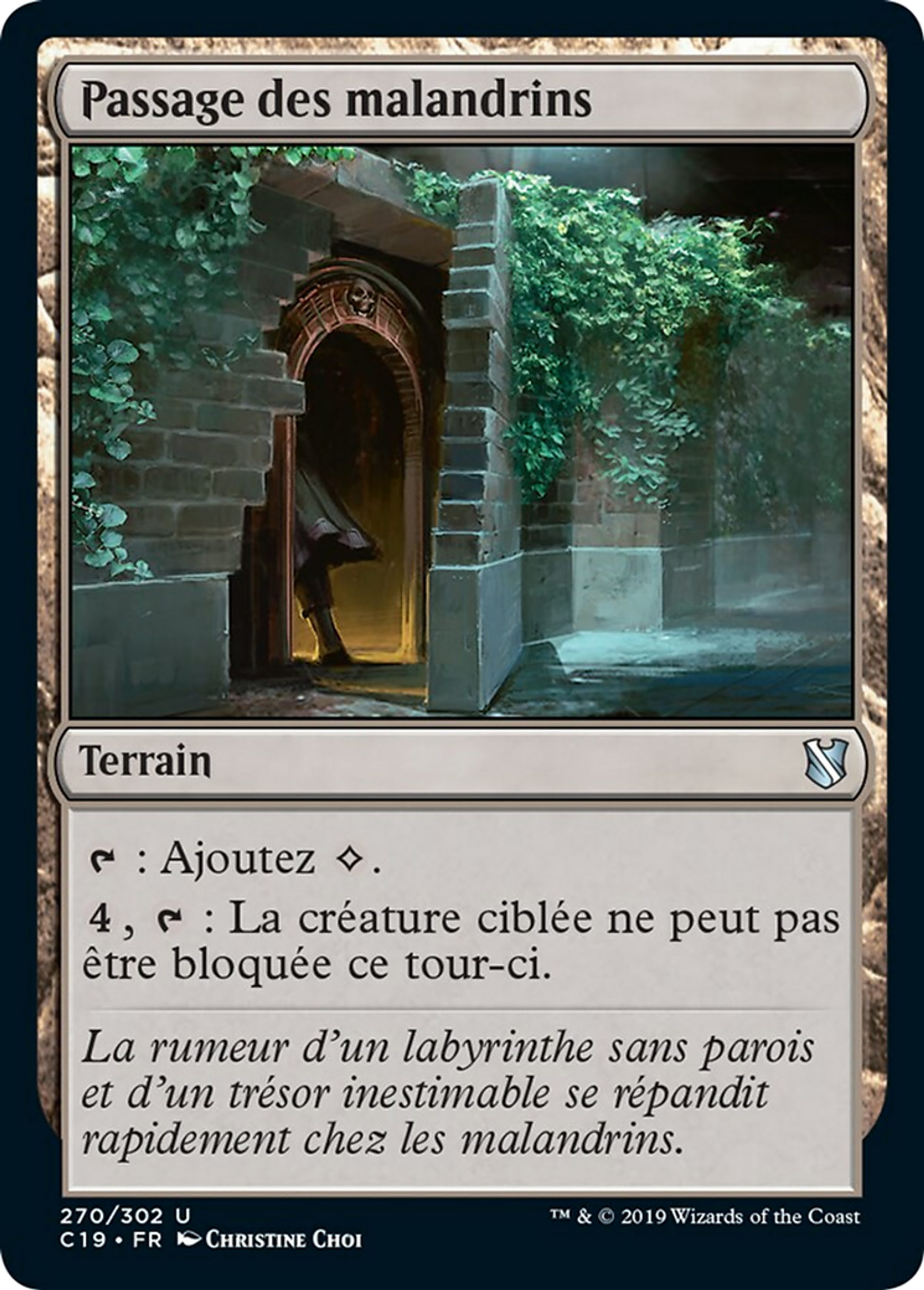 Passage des malandrins — Commander 2019 — Magic: The Gathering