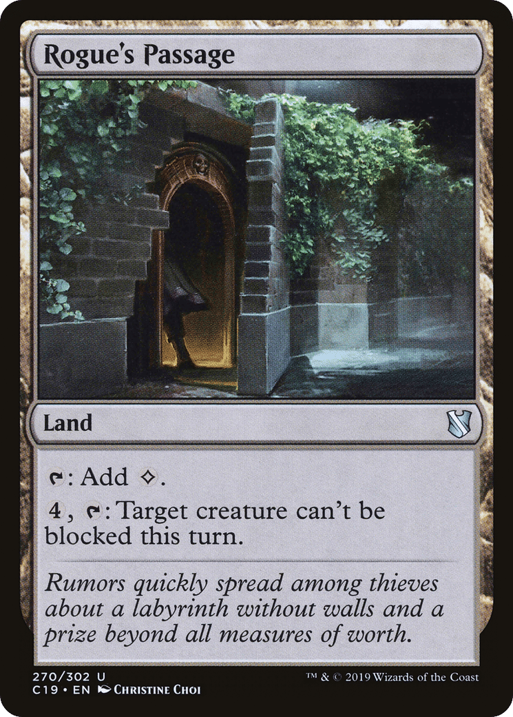 Rogue's Passage — Commander 2019 — Magic: The Gathering