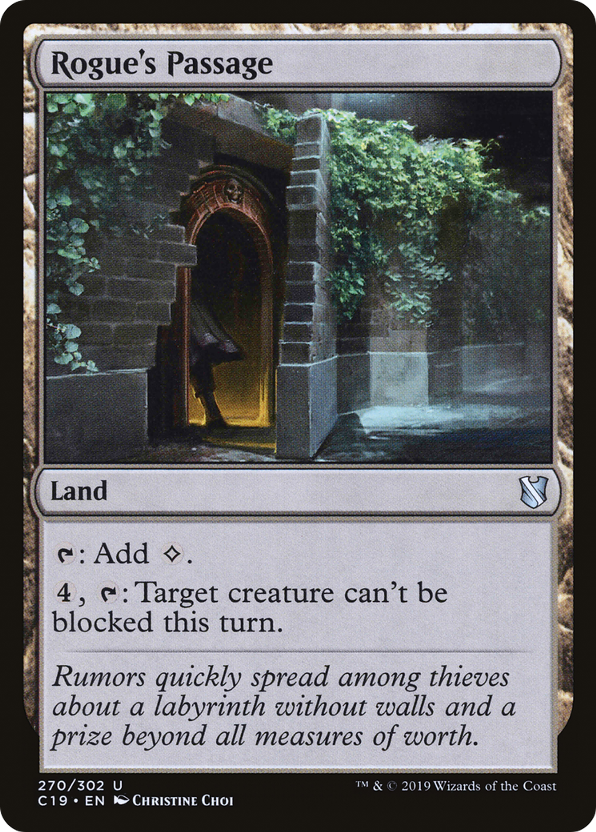 Rogue's Passage — Commander 2019 — Magic: The Gathering