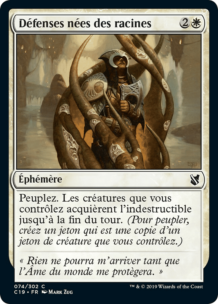 Défenses nées des racines — Commander 2019 — Magic: The Gathering