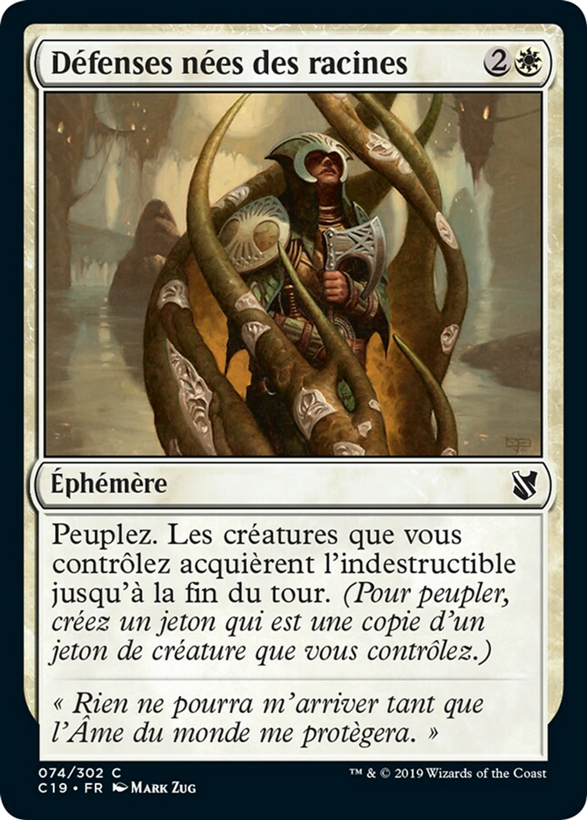 Défenses nées des racines — Commander 2019 — Magic: The Gathering
