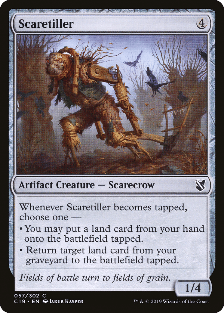 Scaretiller — Commander 2019 — Magic: The Gathering
