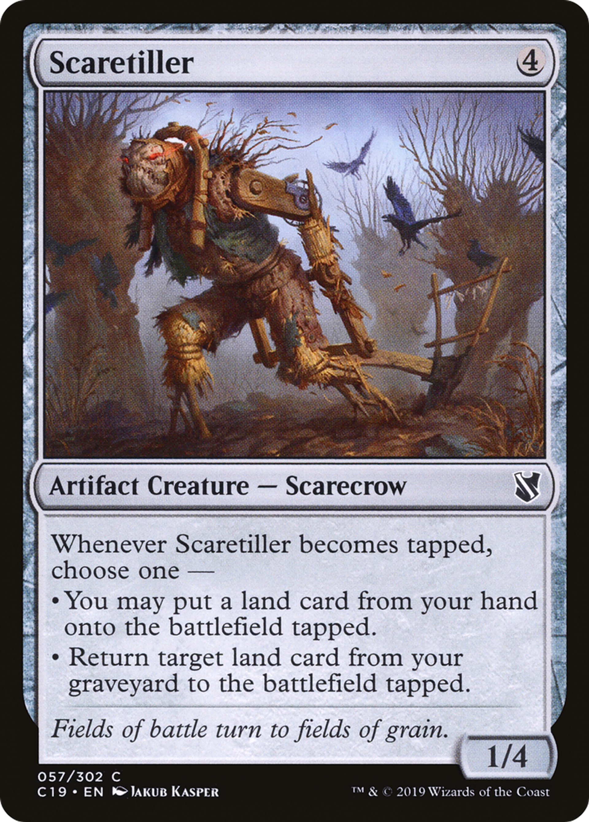 Scaretiller — Commander 2019 — Magic: The Gathering