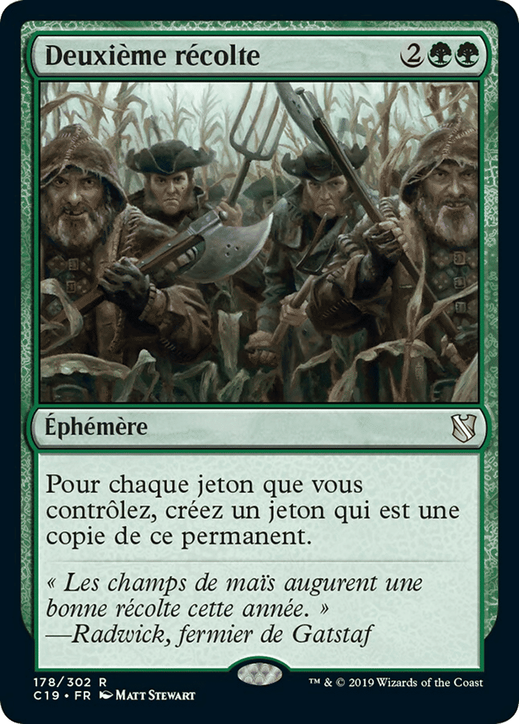 Deuxième récolte — Commander 2019 — Magic: The Gathering