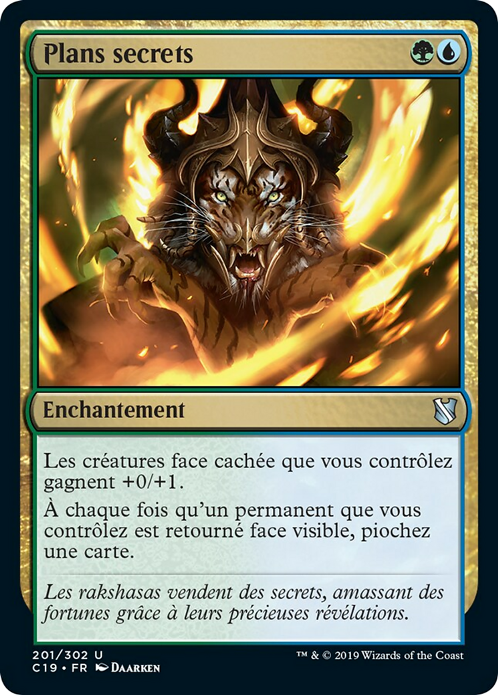 Plans secrets — Commander 2019 — Magic: The Gathering