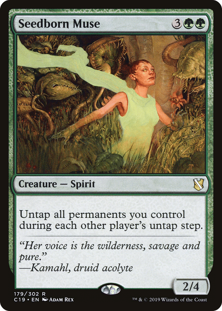 Seedborn Muse — Commander 2019 — Magic: The Gathering