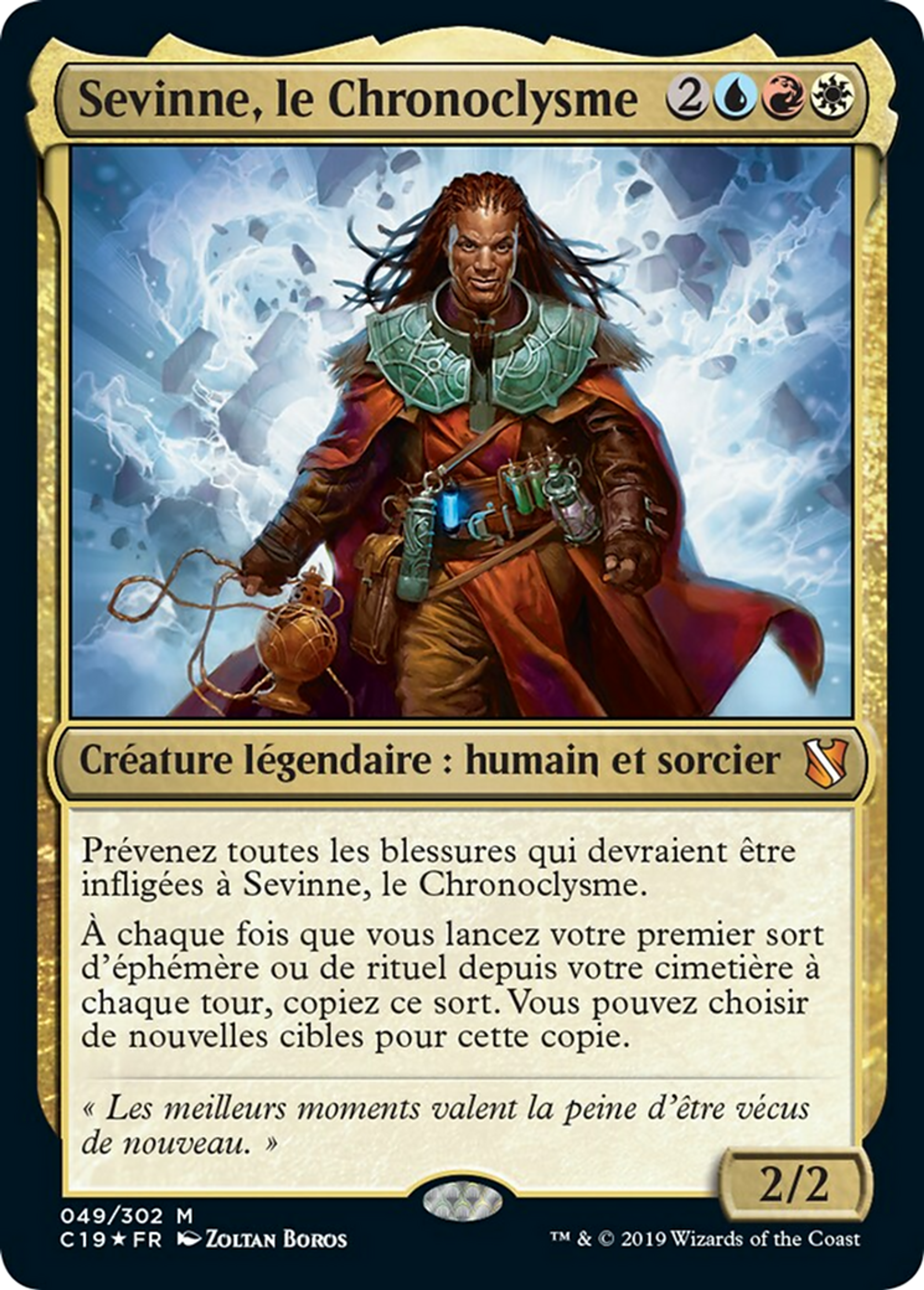 Sevinne, le Chronoclysme — Commander 2019 — Magic: The Gathering