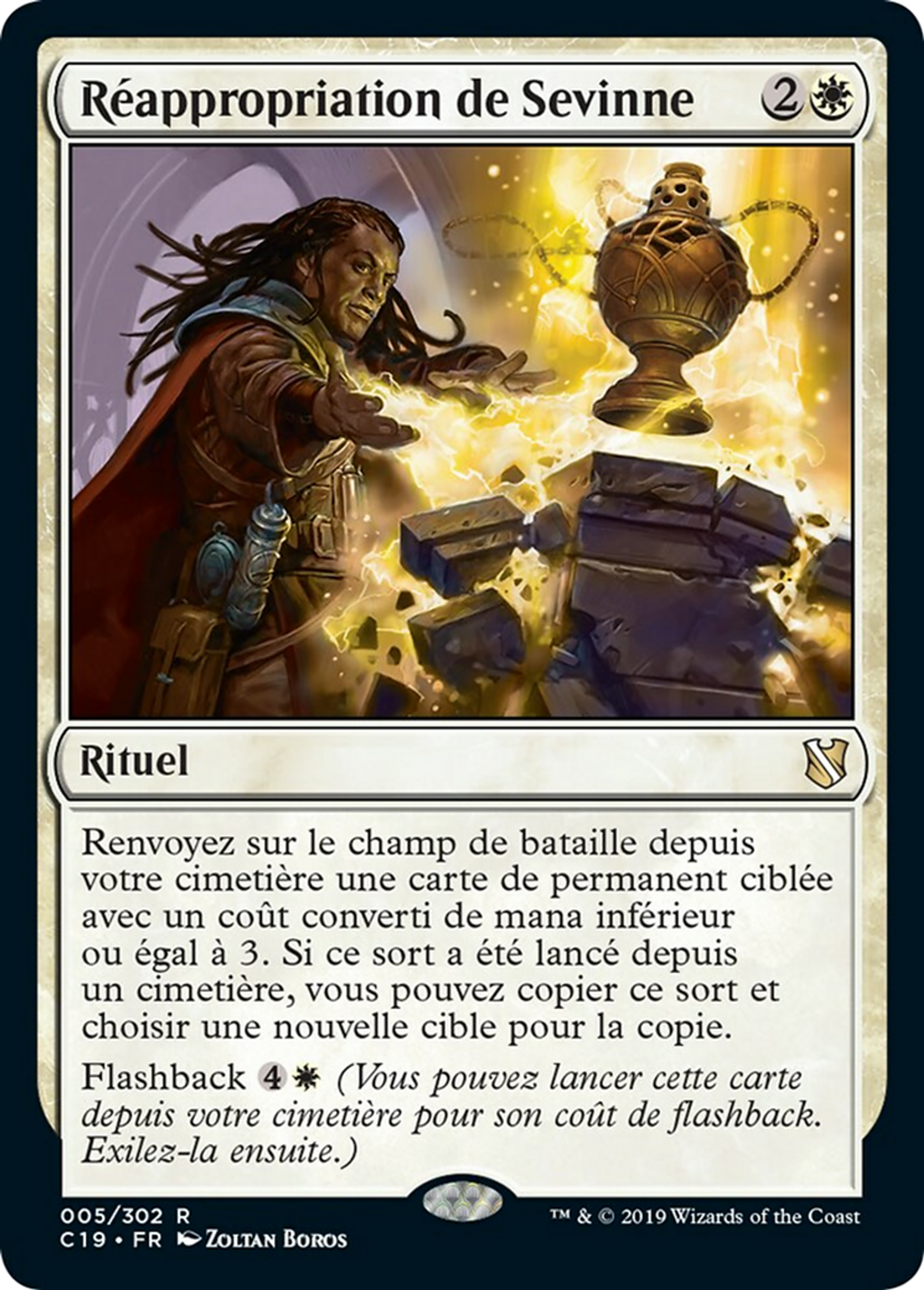 Réappropriation de Sevinne — Commander 2019 — Magic: The Gathering