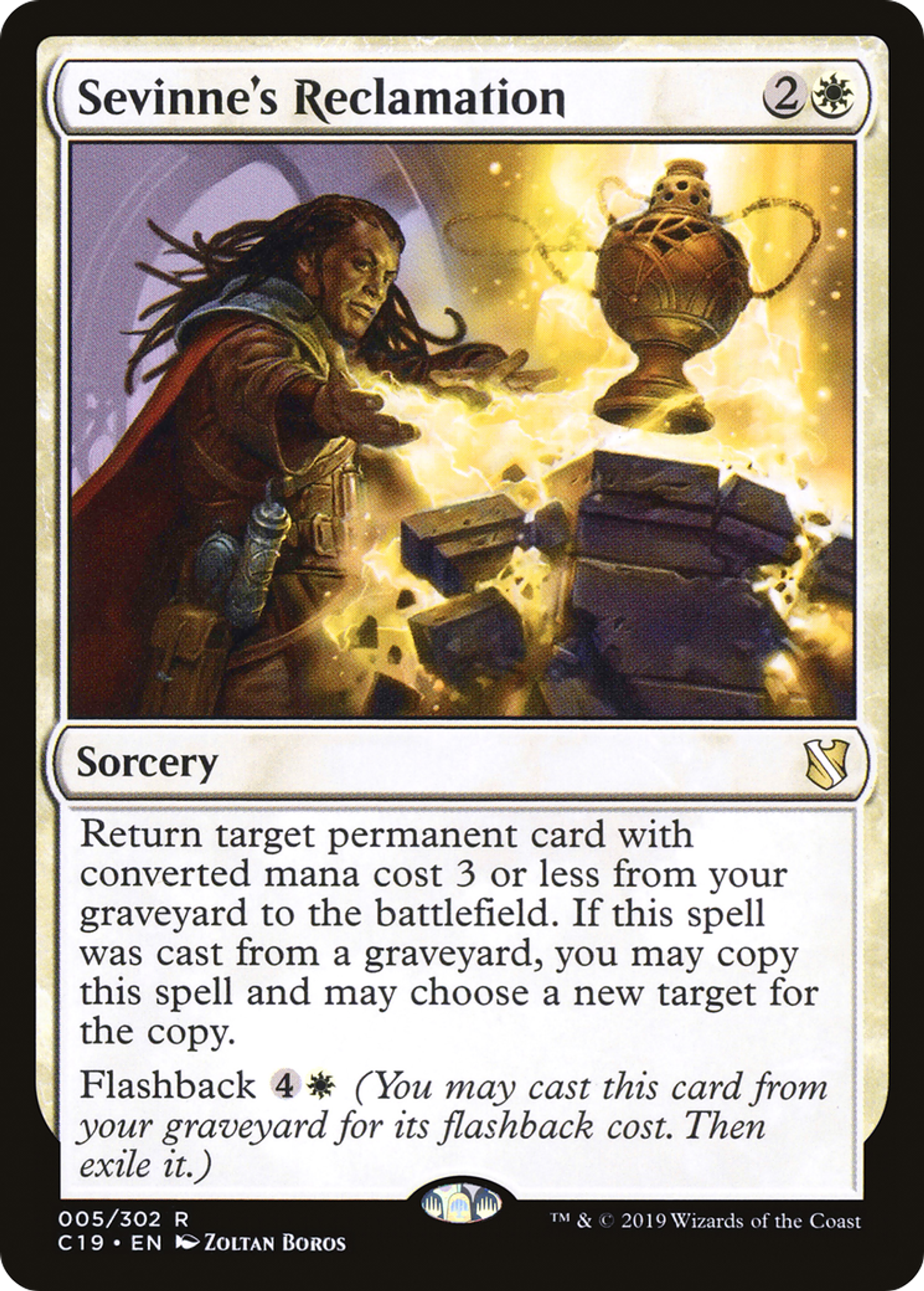 Sevinne's Reclamation — Commander 2019 — Magic: The Gathering
