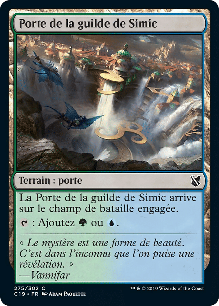 Porte de la guilde de Simic — Commander 2019 — Magic: The Gathering