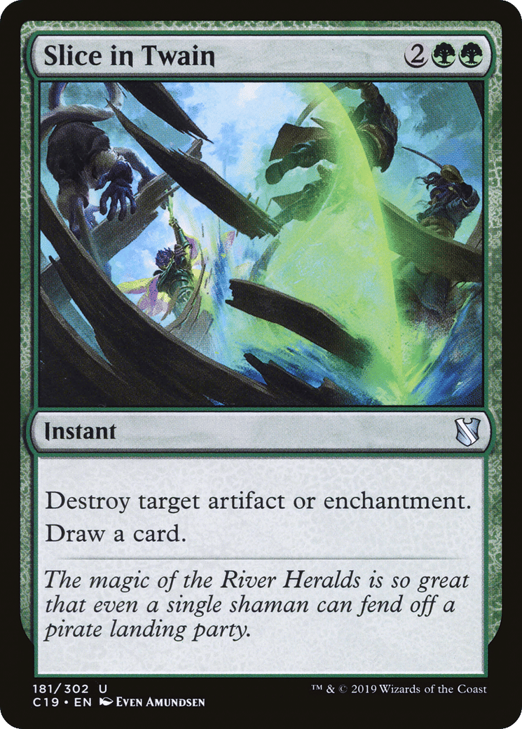 Slice in Twain — Commander 2019 — Magic: The Gathering