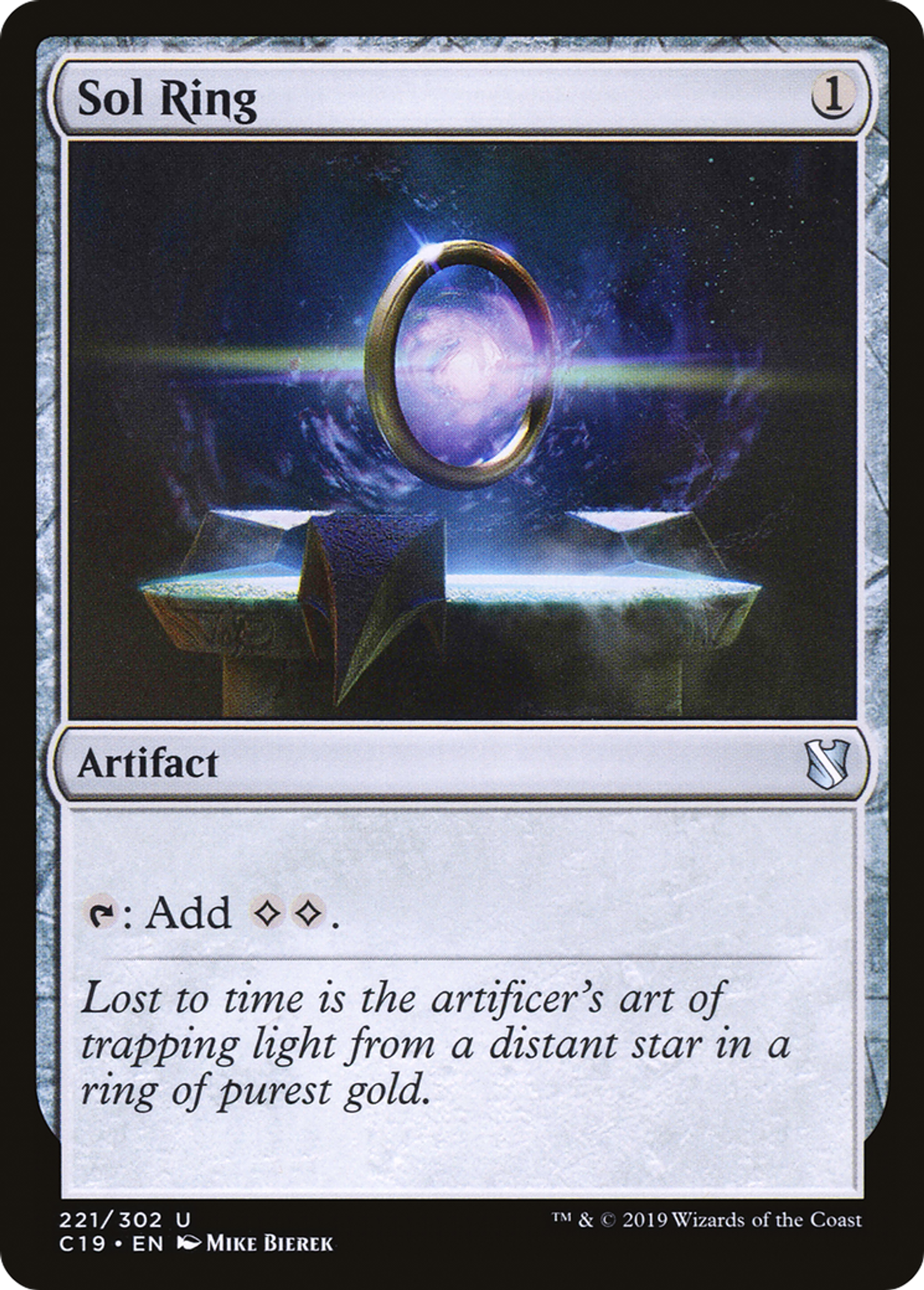 Sol Ring — Commander 2019 — Magic: The Gathering