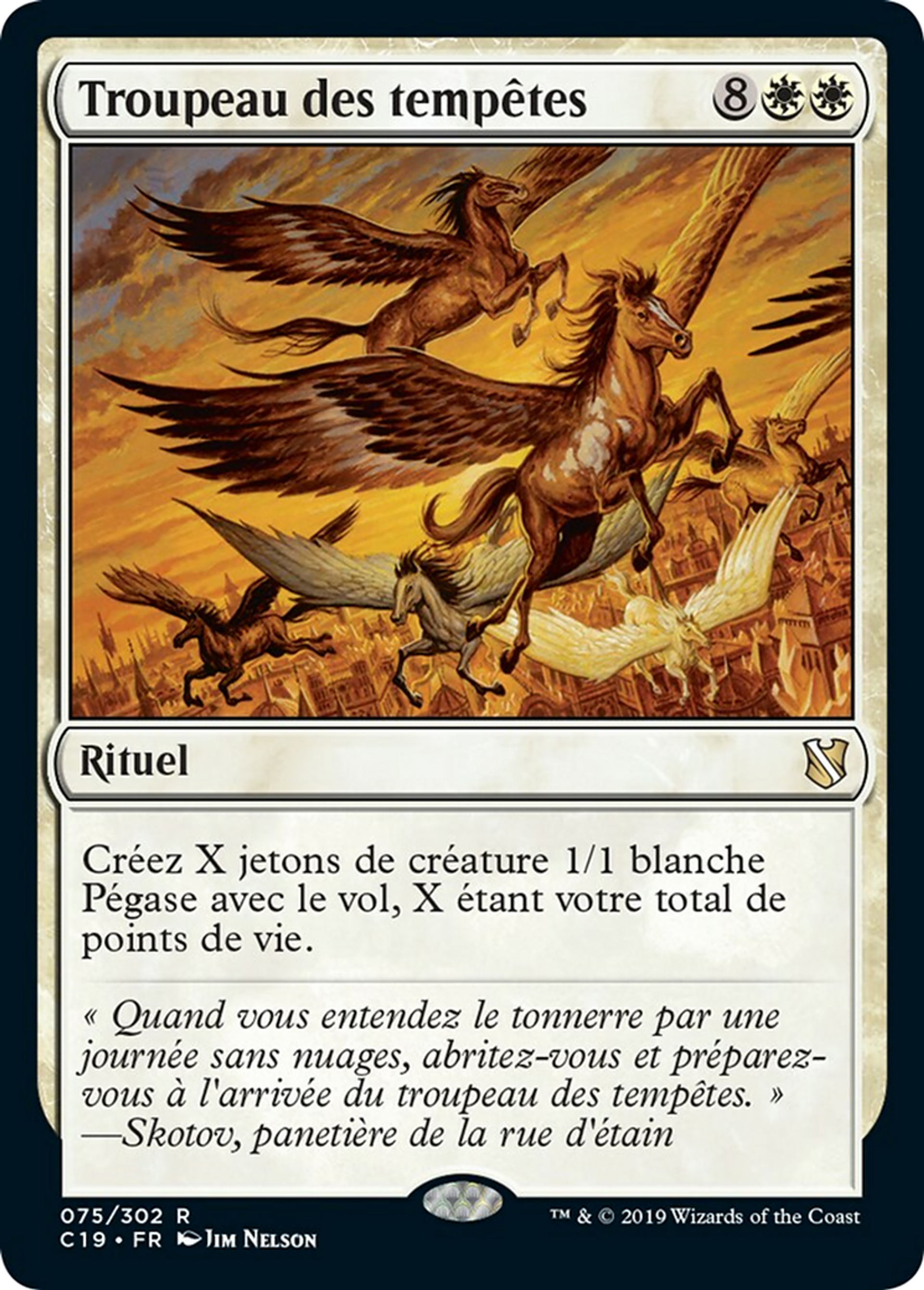 Troupeau des tempêtes — Commander 2019 — Magic: The Gathering