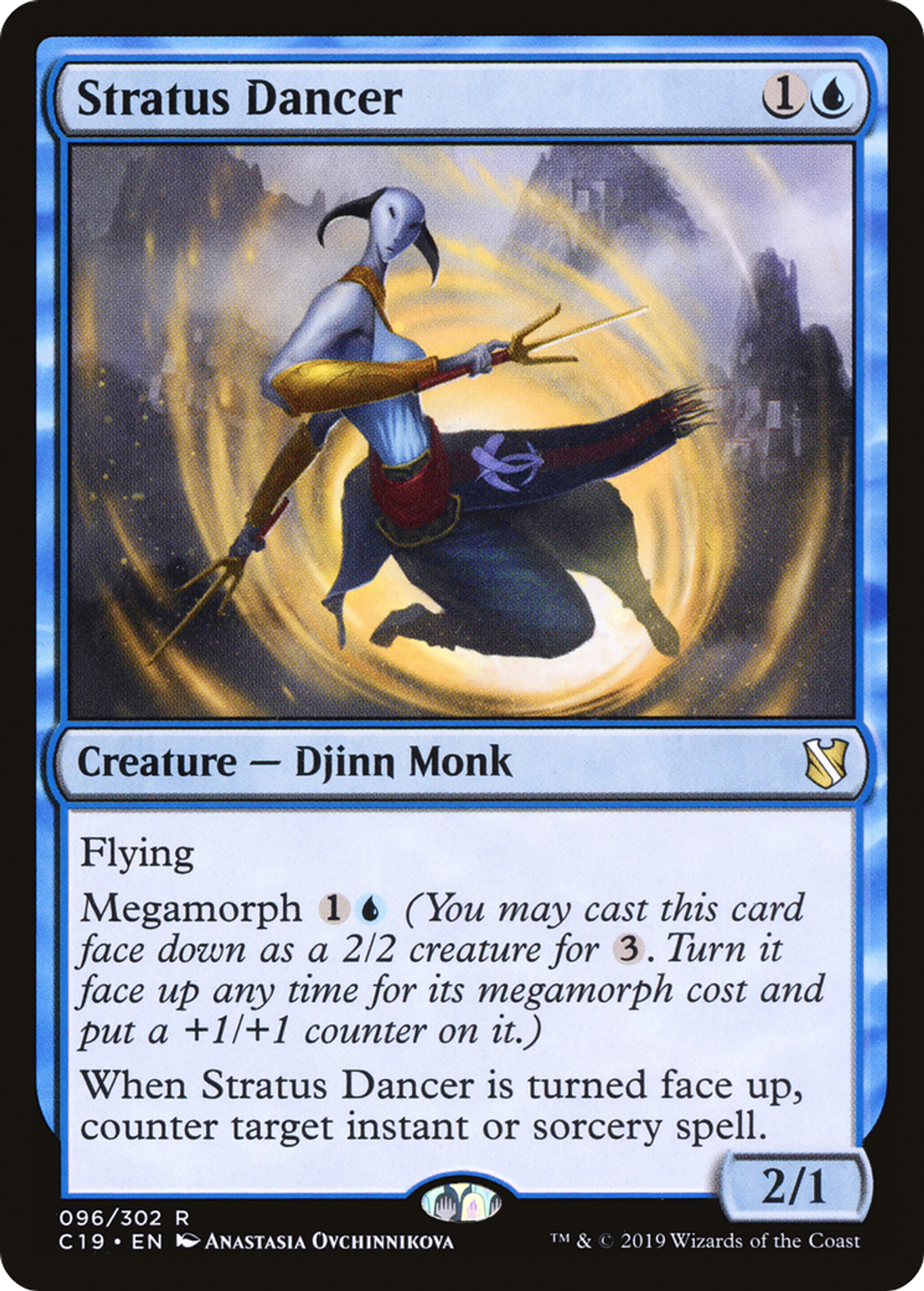 Stratus Dancer — Commander 2019 — Magic: The Gathering