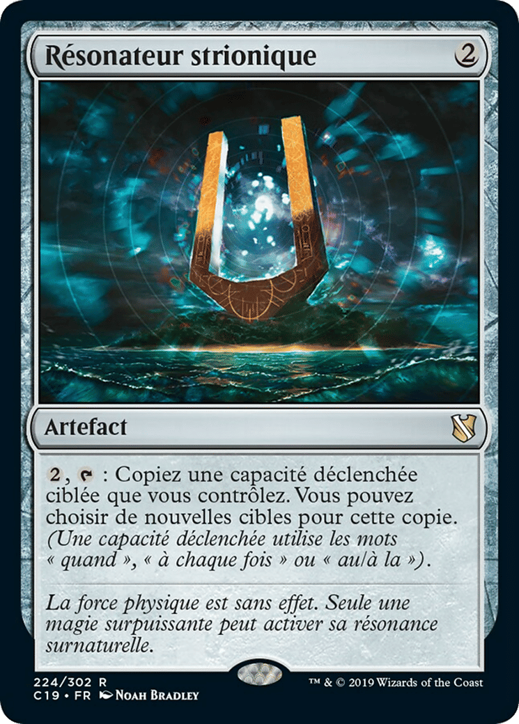 Résonateur strionique — Commander 2019 — Magic: The Gathering