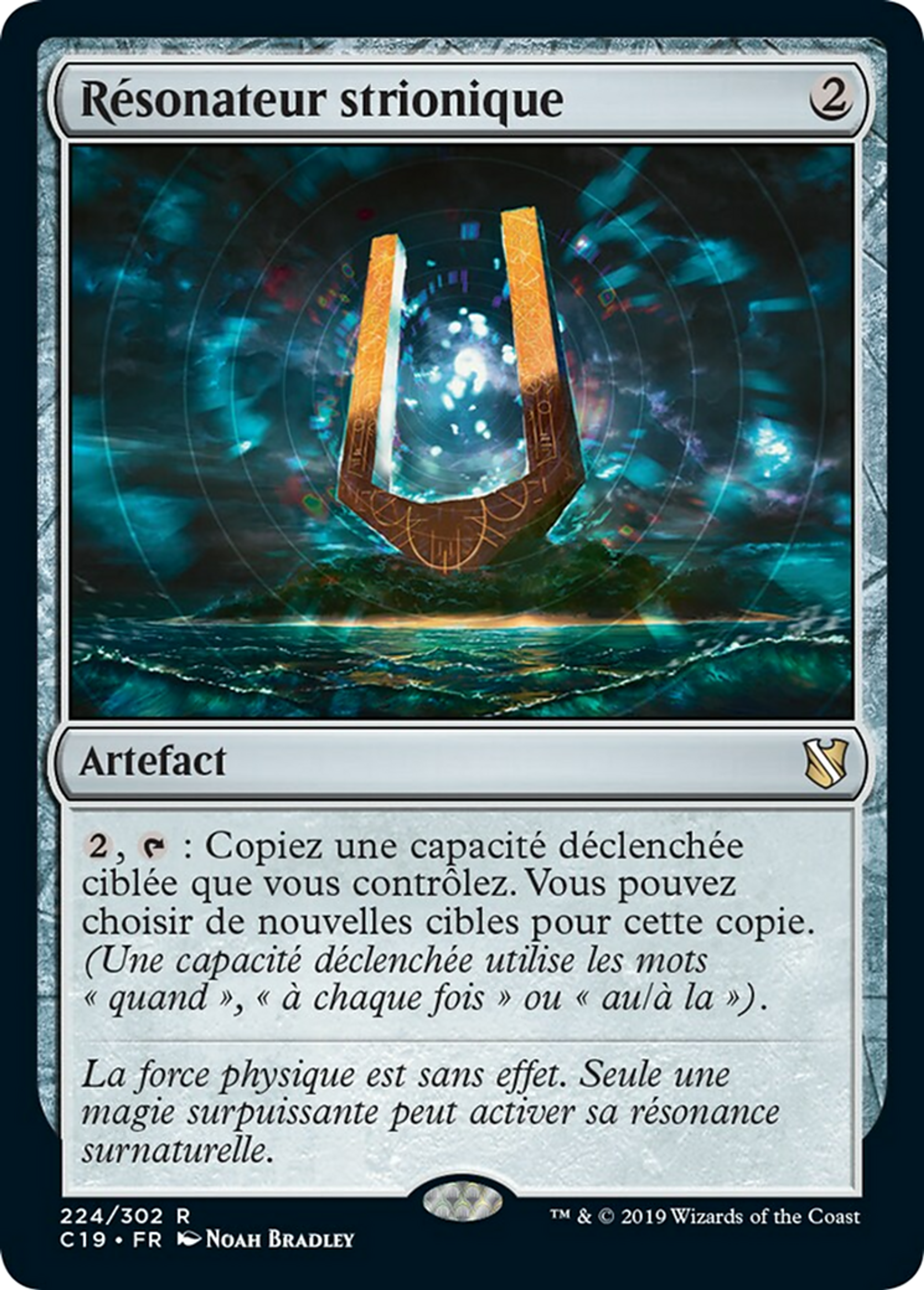 Résonateur strionique — Commander 2019 — Magic: The Gathering
