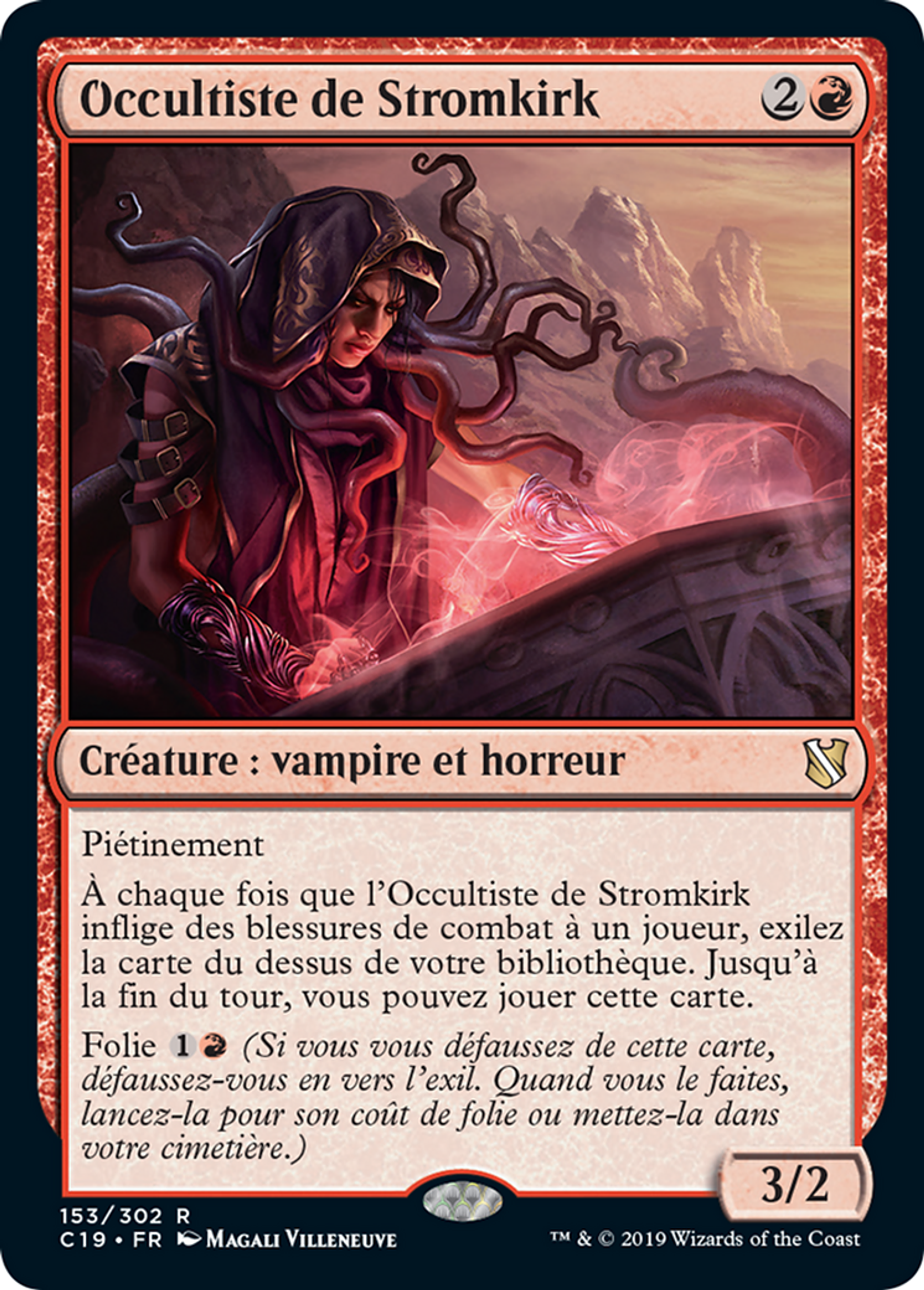 Occultiste de Stromkirk — Commander 2019 — Magic: The Gathering