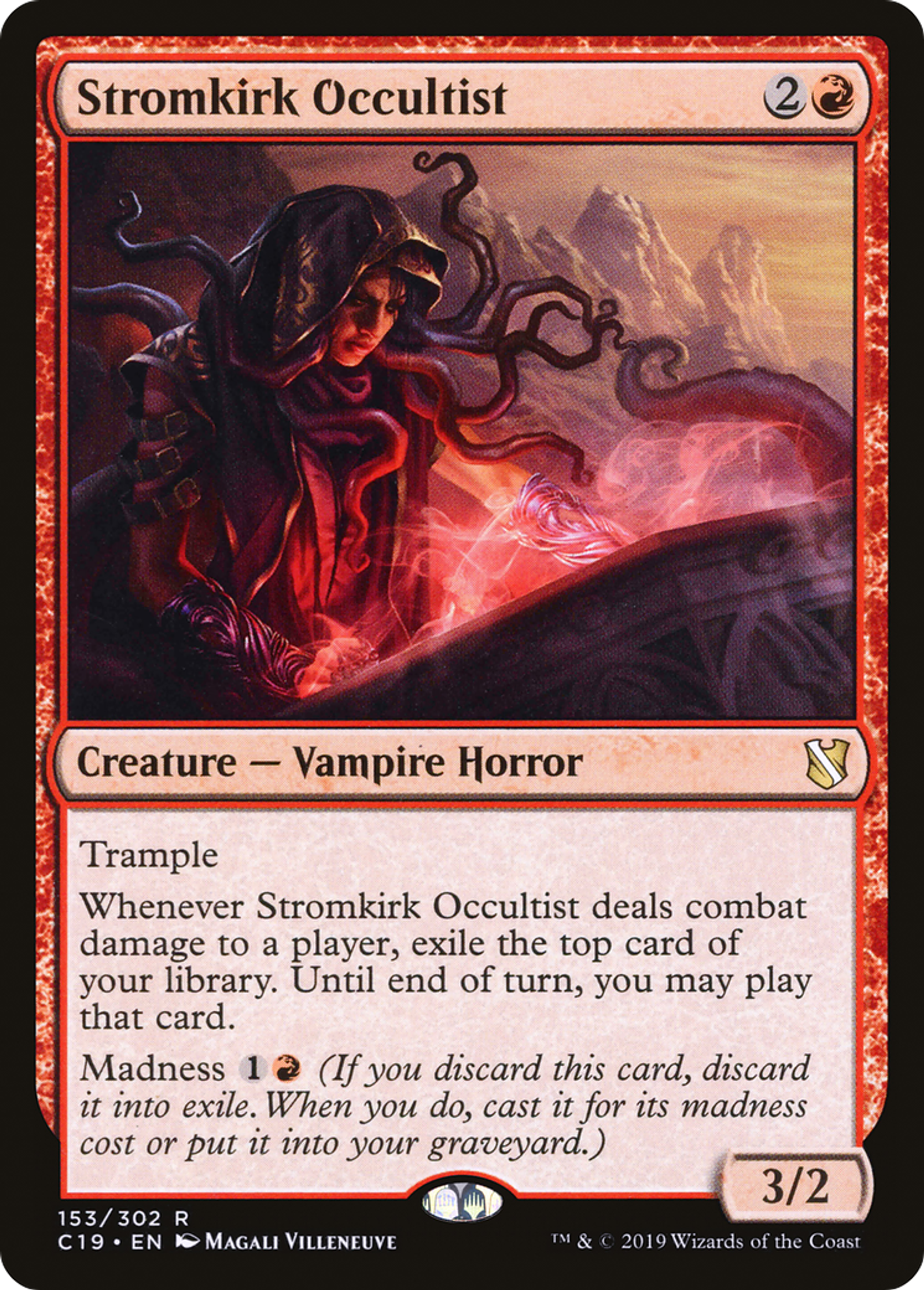 Stromkirk Occultist — Commander 2019 — Magic: The Gathering