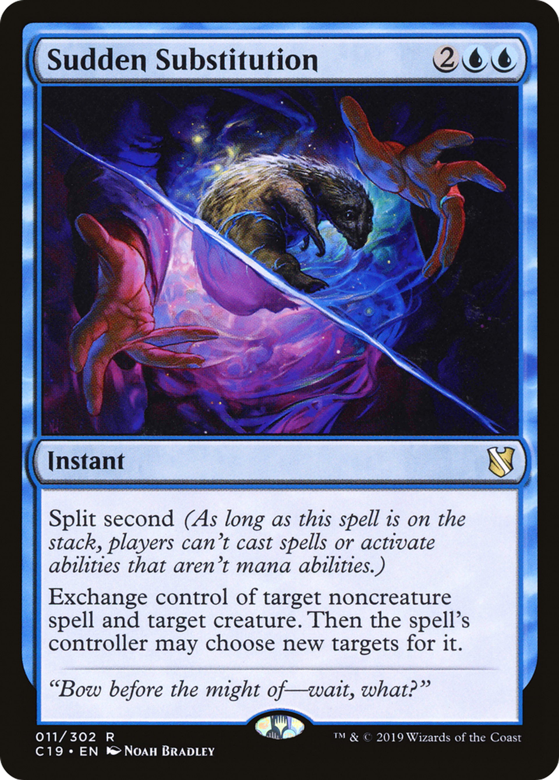 Sudden Substitution — Commander 2019 — Magic: The Gathering