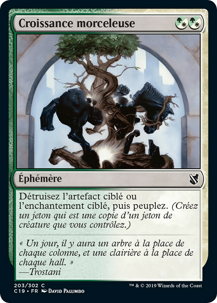 Croissance morceleuse — Commander 2019 — Magic: The Gathering
