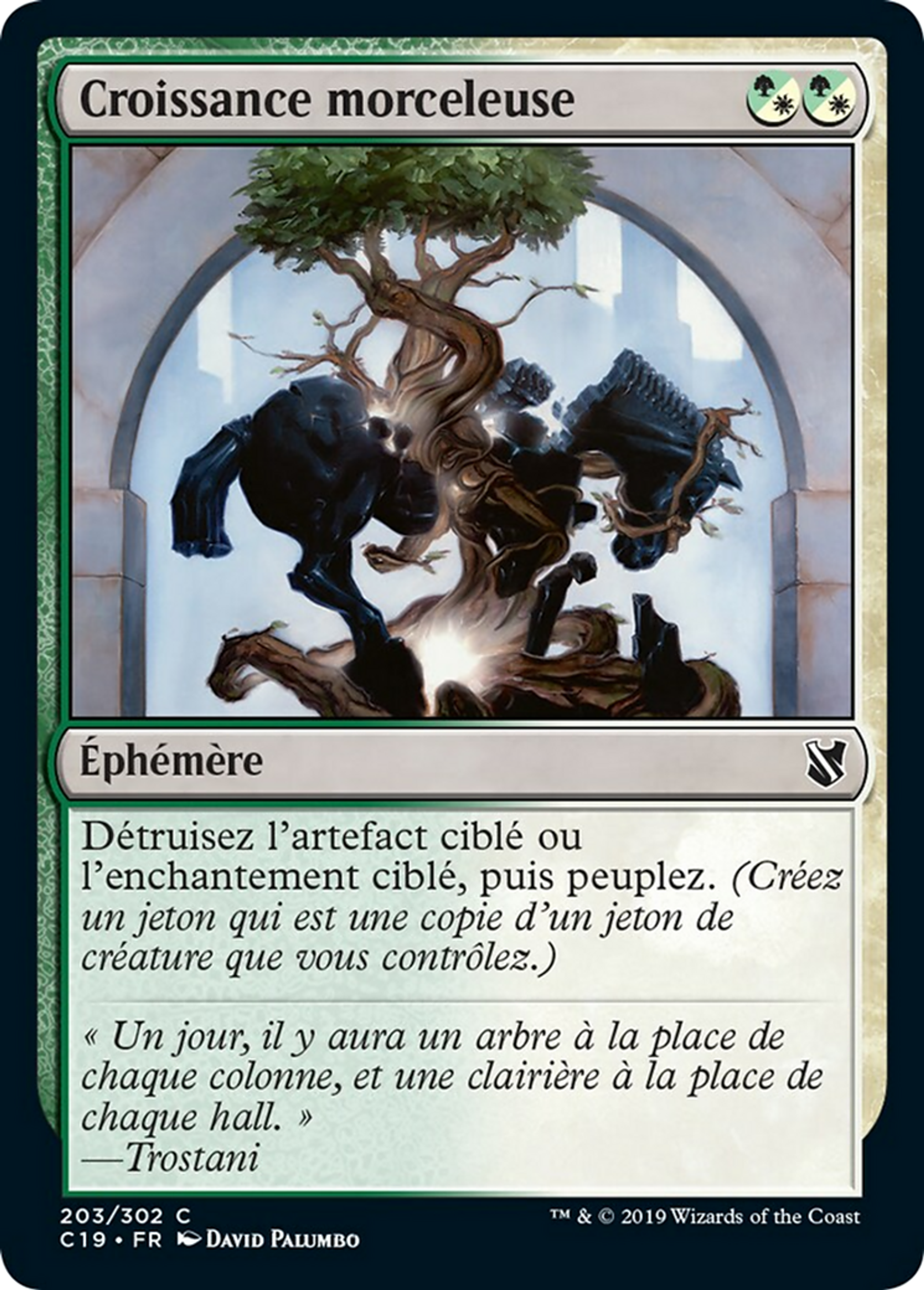 Croissance morceleuse — Commander 2019 — Magic: The Gathering