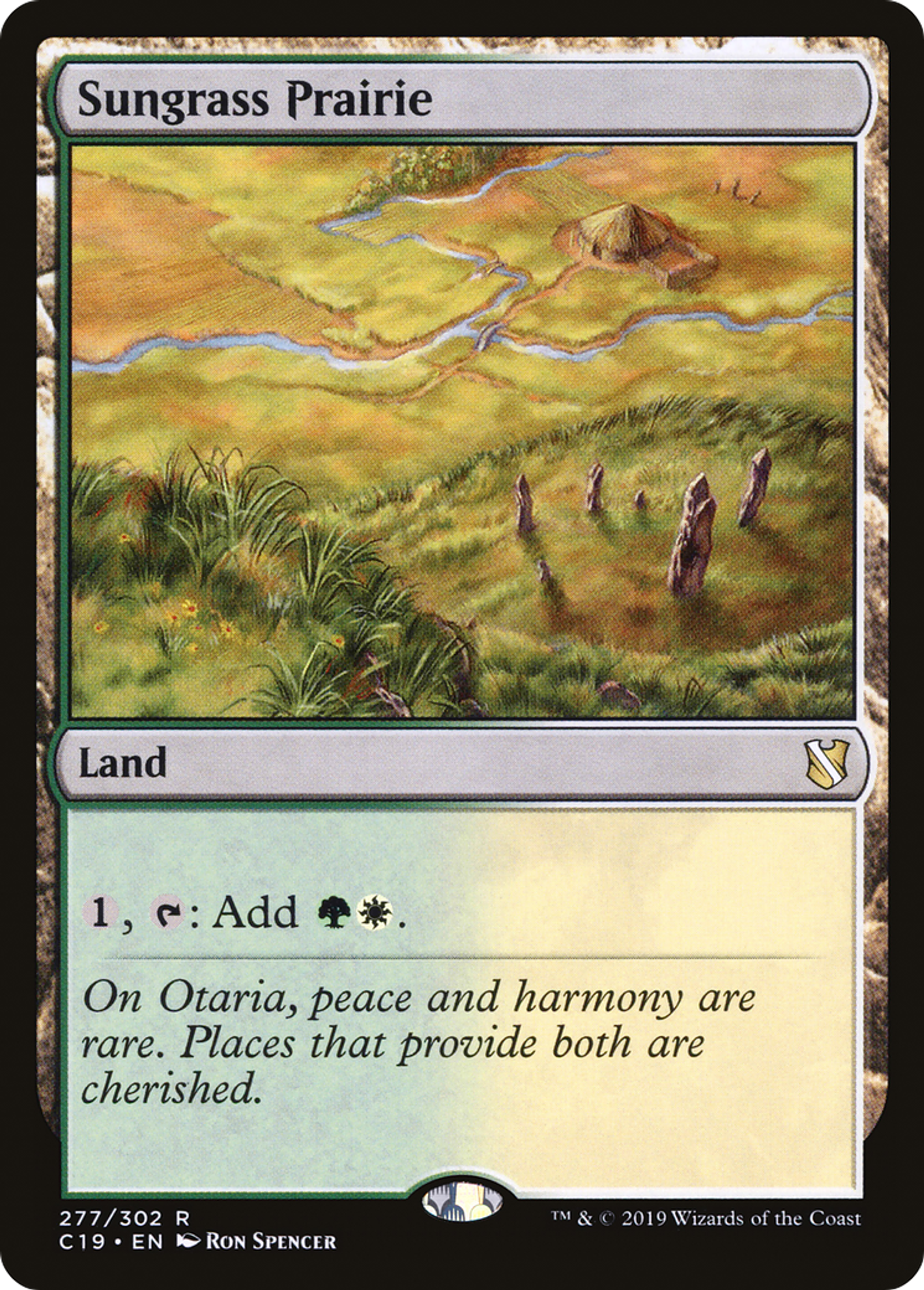 Sungrass Prairie — Commander 2019 — Magic: The Gathering
