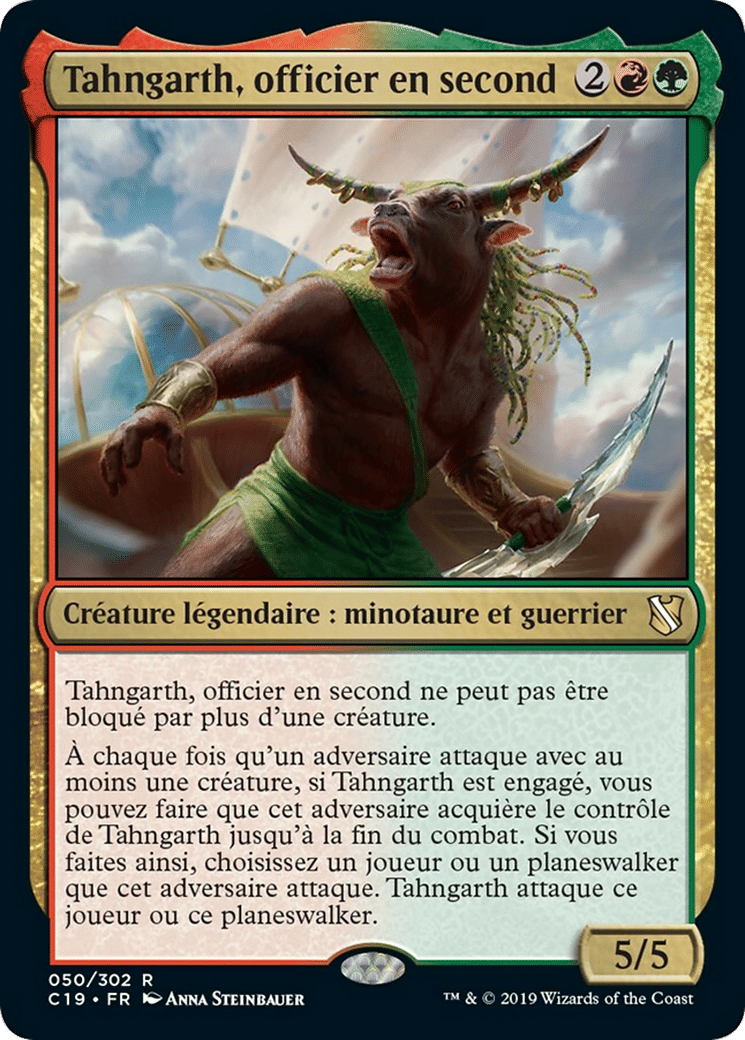 Tahngarth, officier en second — Commander 2019 — Magic: The Gathering