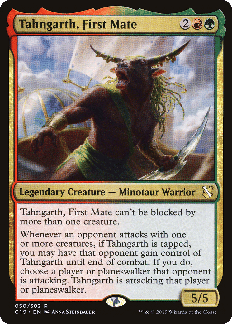 Tahngarth, First Mate — Commander 2019 — Magic: The Gathering