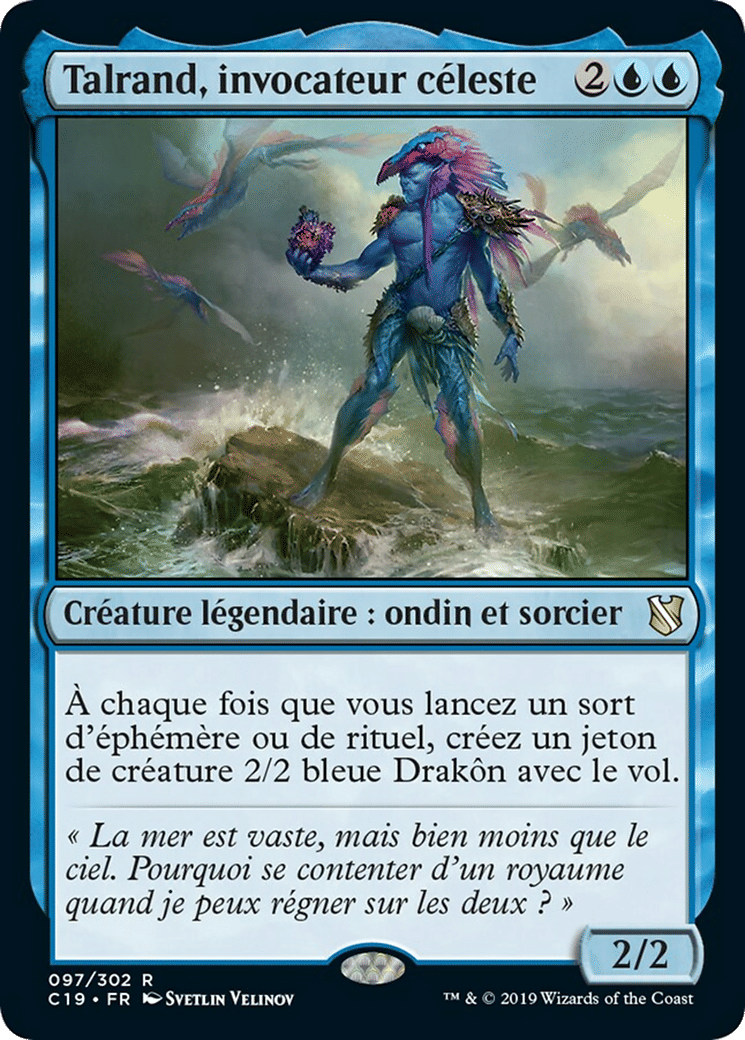 Talrand, invocateur céleste — Commander 2019 — Magic: The Gathering