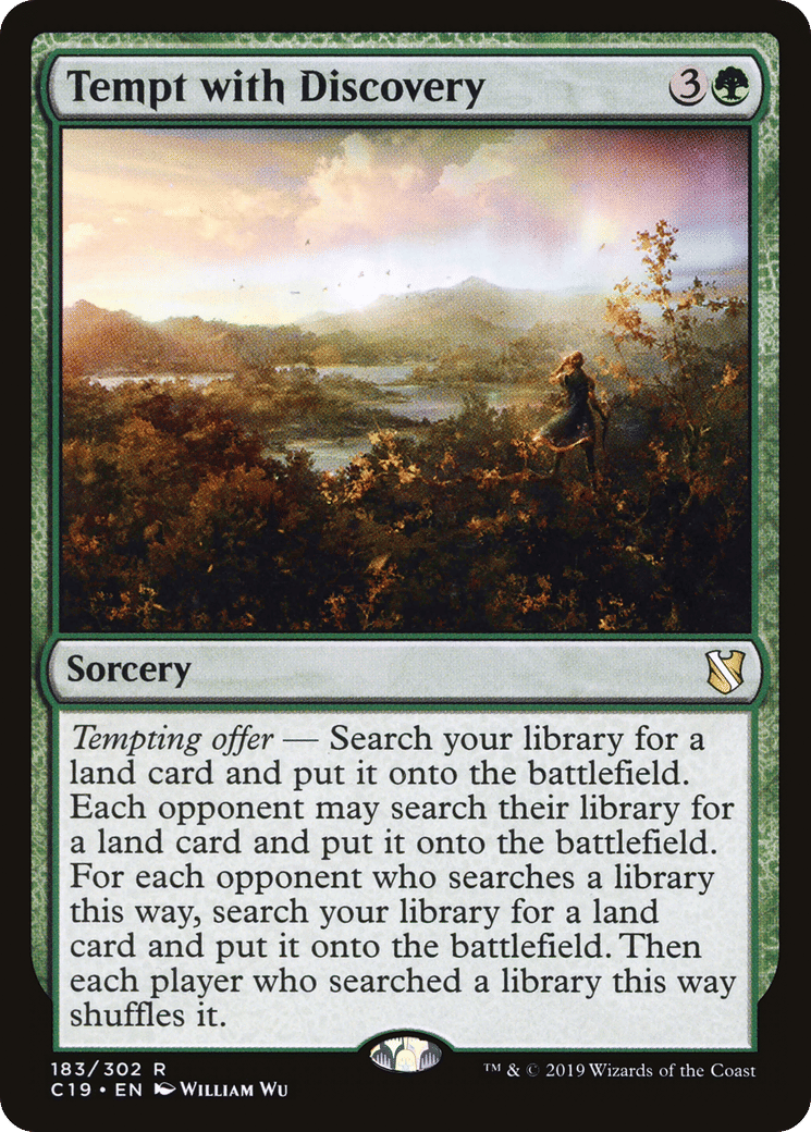 Tempt with Discovery — Commander 2019 — Magic: The Gathering