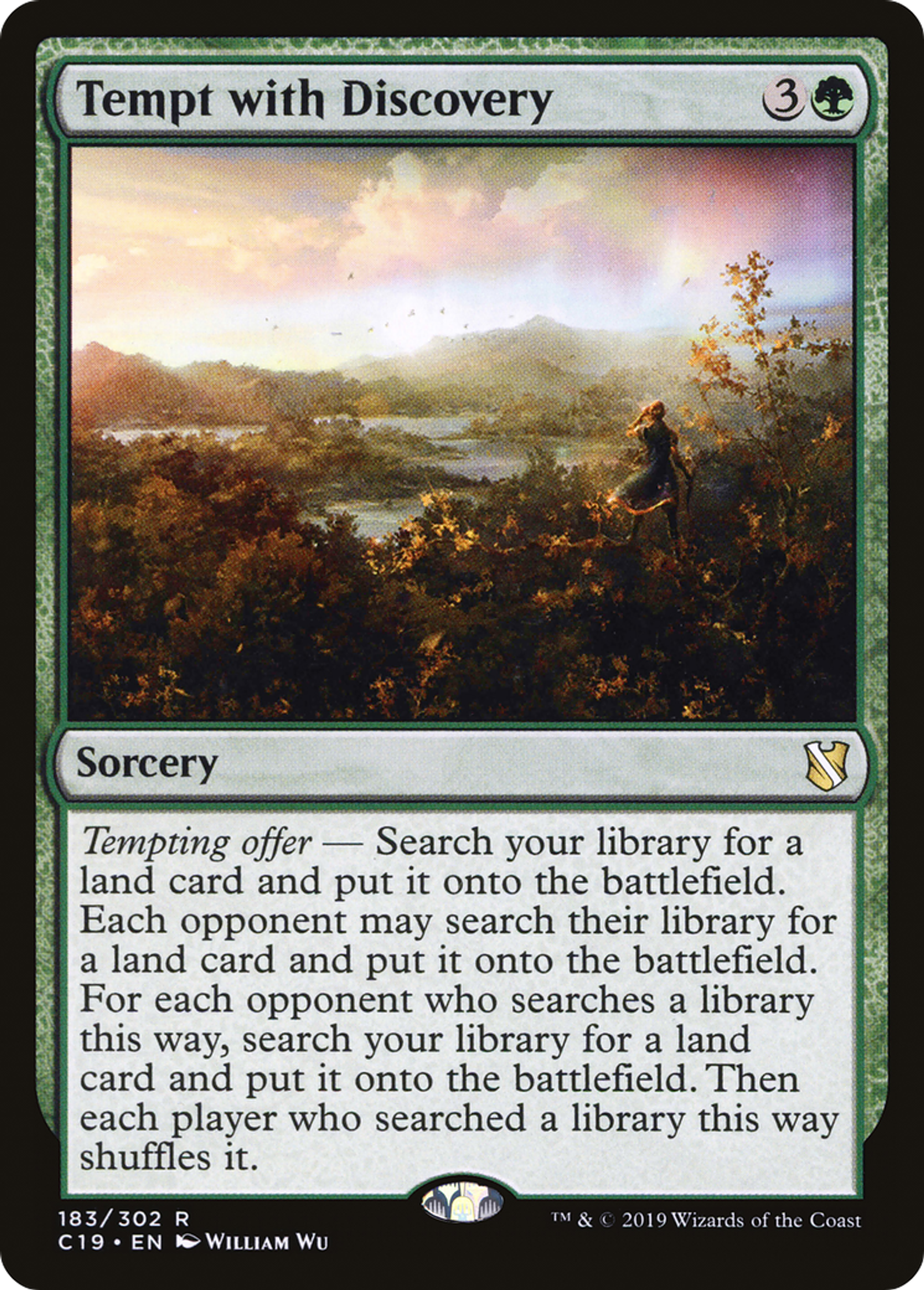 Tempt with Discovery — Commander 2019 — Magic: The Gathering