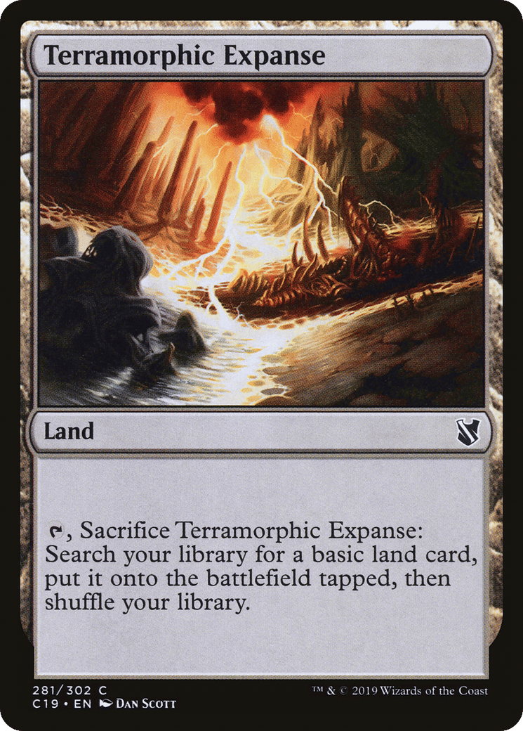 Terramorphic Expanse — Commander 2019 — Magic: The Gathering