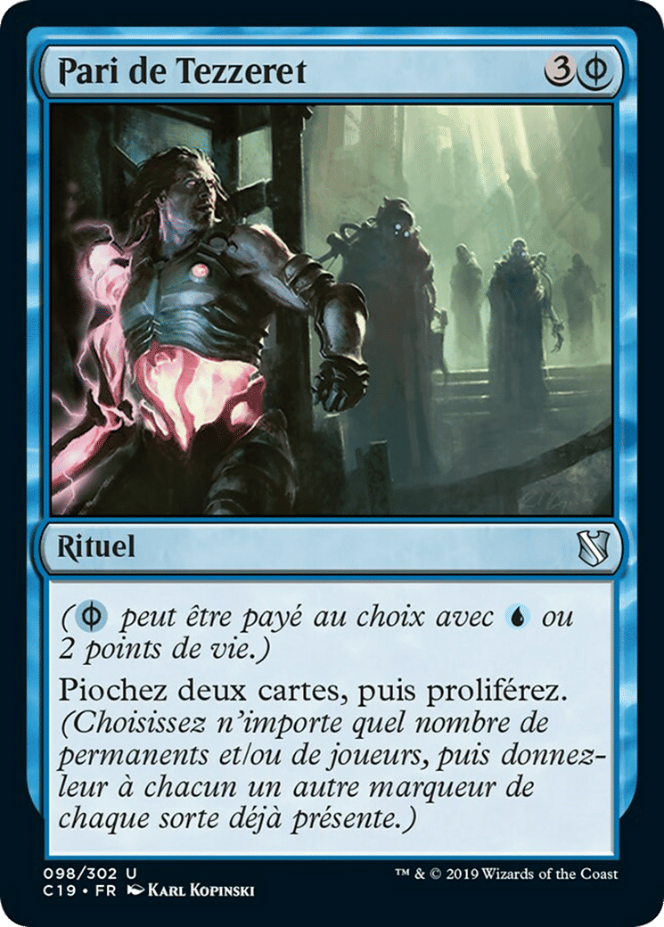 Pari de Tezzeret — Commander 2019 — Magic: The Gathering