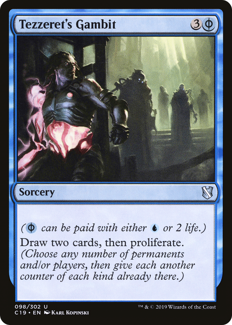 Tezzeret's Gambit — Commander 2019 — Magic: The Gathering