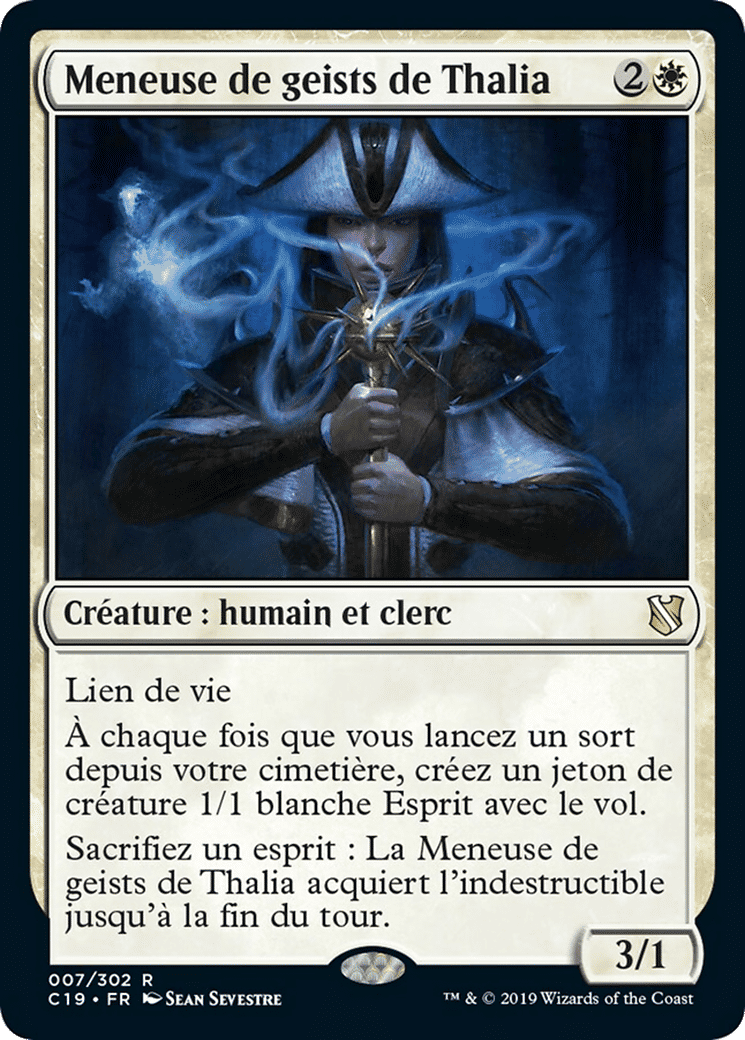 Meneuse de geists de Thalia — Commander 2019 — Magic: The Gathering