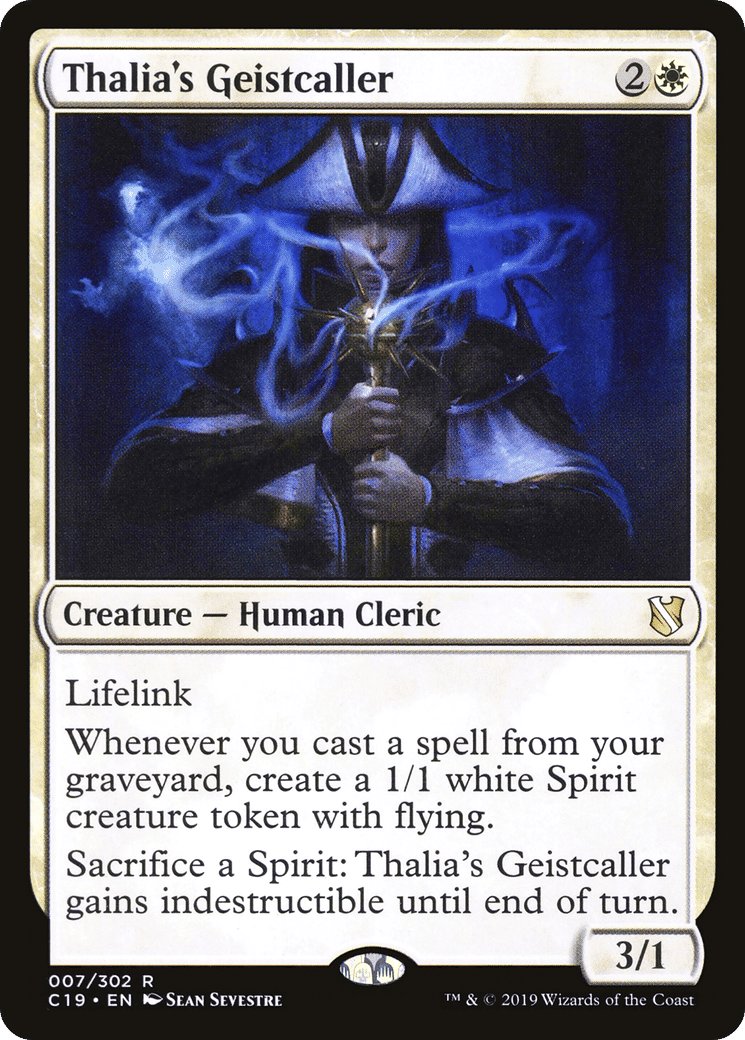 Meneuse de geists de Thalia — Commander 2019 — Magic: The Gathering