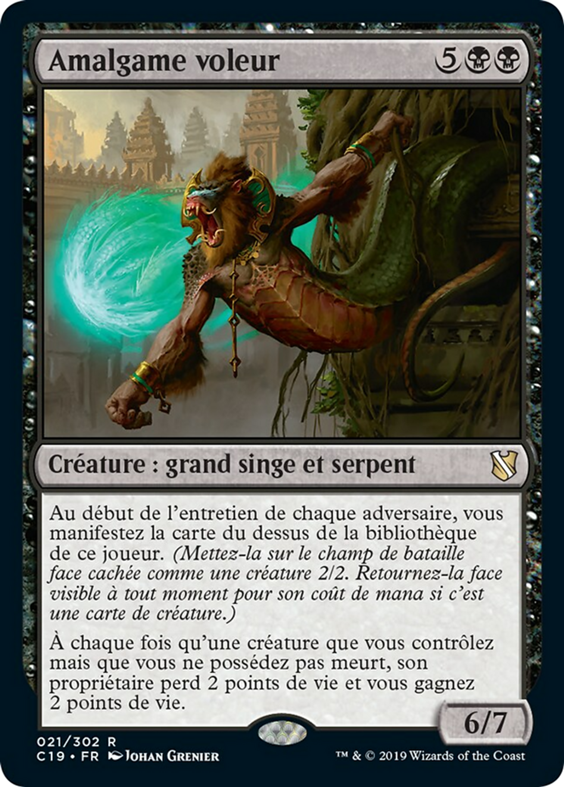 Amalgame voleur — Commander 2019 — Magic: The Gathering